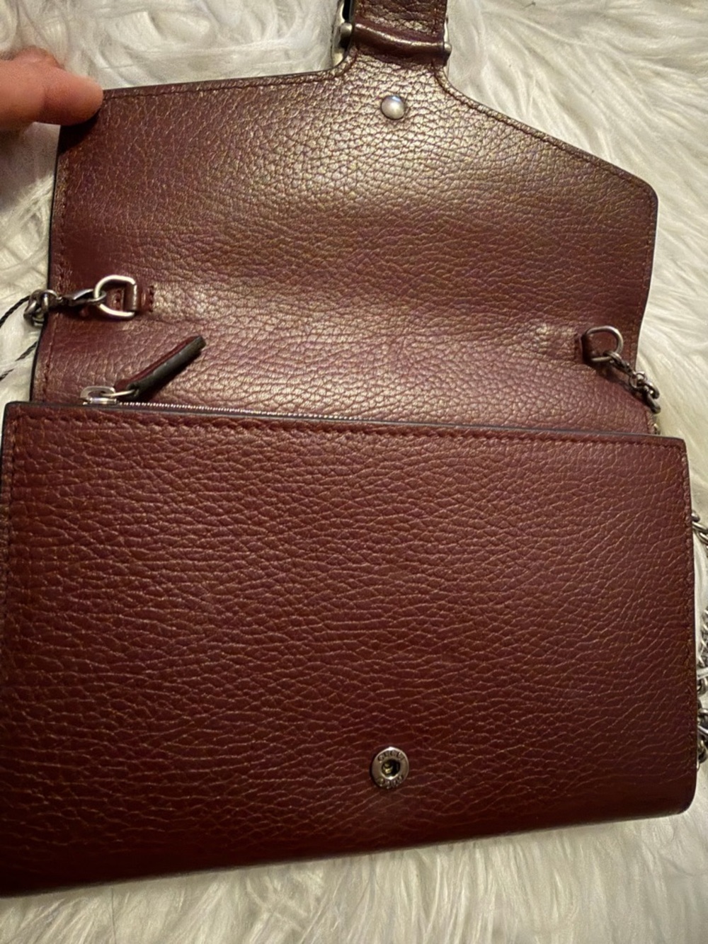 Gucci Dionysus chain wallet leather crossbody bag - Picture 3 of 16